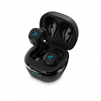 Lamax Dots2 Play Headset Draadloos In-ear Oproepen/muziek USB Type-C Bluetooth Zwart