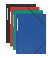 Oxford 100201087 fichier Polypropylène (PP) Noir, Bleu, Vert, Rouge A3