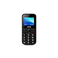 SPC FORTUNE 2 4G 4,5 cm (1.77") 74 g Negro Teléfono para personas mayores