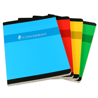 Conquerant 100104778 bloc-notes 192 feuilles Rouge, Vert, Jaune, Bleu
