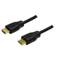LogiLink 3m HDMI câble HDMI HDMI Type A (Standard) Noir