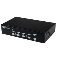StarTech.com 4 Port DVI USB KVM Switch with Audio and USB 2.0 Hub