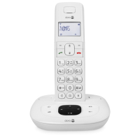 Doro Comfort 1015 Téléphone DECT Blanc Identification de l'appelant