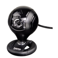 Hama 00053950 webcam 1,3 MP 1280 x 1024 pixels USB 2.0 Noir