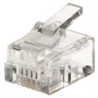 Helos 014169 kabel-connector RJ11 Transparant
