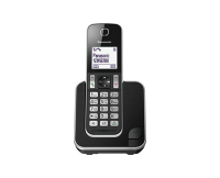 Panasonic KX-TGD310 telefon DECT telefon Fekete, Fehér Hívóazonosító