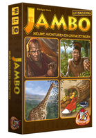 White Goblin Games Jambo: Nieuwe Avonturen en Ontmoetingen Bordspeluitbreiding