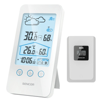 Sencor SWS 3000 W cyfrowa stacja meteorologiczna Biały LCD AC/Bateria