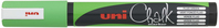 Uni-Ball ChalkGlass Chalk evidenziatore in gesso Verde 1 pz