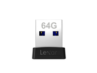 Lexar JumpDrive S47 USB flash drive 64 GB USB Type-A 3.2 Gen 1 (3.1 Gen 1) Zwart