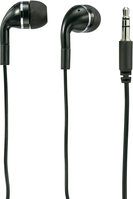 BASETech BT-2181461 hoofdtelefoon/headset Hoofdtelefoons In-ear 3,5mm-connector Zwart
