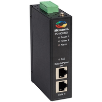 Microchip Technology PD-9001GI/DC PoE-Adapter 10 Gigabit Ethernet