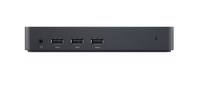DELL USB 3.0 Ultra HD Triple Video Docking Station Vezetékes USB 3.2 Gen 1 (3.1 Gen 1) Type-B Fekete