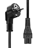 ProXtend PC-FAC5-007 electriciteitssnoer Zwart 7 m Netstekker type F C5 stekker