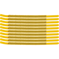Brady SCNG-18-C Kabelmarkierer Schwarz, Gelb Nylon 300 Stück(e)