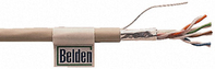Belden Datatwist FTP Cable 100MHz, 4 pair, cat.5E, PVC, 305m. cable de red Gris