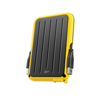 Silicon Power A66 external hard drive 2 TB Black, Yellow