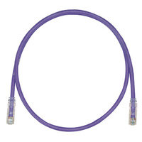 Panduit Cat6 U/UTP RJ-45 cable de red Violeta 5 m U/UTP (UTP)