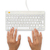 R-Go Tools Compact Break RGOCOUKWDWH teclado USB QWERTY Inglés Blanco