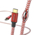 Hama Reflective cable USB USB 2.0 1,5 m USB C Rojo