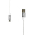 Our Pure Planet OPP008 cable de conector Lightning 1,2 m Plata