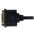 StarTech.com HDDVIMF8IN video átalakító kábel 0,2 M HDMI DVI-D Fekete
