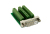 EXSYS EX-49050 tussenstuk voor kabels DVI 27p Groen, Zilver