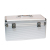 LogiLink UA0219 Housse de disques de stockage Suitcase case Synthétique ABS Argent