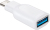 Goobay USB-C Adapter USB 3.0 A Weiß