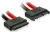 DeLOCK Micro SATA cable SATA-Kabel 0,3 m Rot