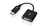 iogear GDPDVI4KA câble vidéo et adaptateur DisplayPort DVI Noir