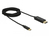 DeLOCK 84905 adaptador de cable de vídeo 2 m USB Tipo C HDMI tipo A (Estándar) Negro