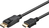 Goobay 64844 adapter kablowy 5 m DisplayPort HDMI Typu A (Standard) Czarny