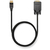 Kensington Kabel pasywny jednokierunkowy DisplayPort 1.2 (M) na VGA (M), o długości 1,8 m
