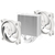ARCTIC Freezer 34 eSports DUO - Tower CPU Cooler with BioniX P-Series Fans in Push-Pull-Configuration Processor 12 cm Grey, White 1 pc(s)