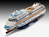 Revell AIDAblu Utasszállító hajó modell Szerelőkészlet 1:400