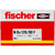 Fischer 513704 schroefanker & muurplug 100 stuk(s) Schroef- & muurplugset 120 mm
