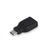 ACT AC7355 cambiador de género para cable USB-A USB-C Negro