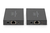 Digitus DS-55507 audió/videó jeltovábbító AV adó- és vevőegység