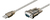 Microconnect 68875 soros kábel Átlátszó 1,5 M USB A típus VGA (D-Sub)