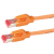 Draka Comteq S/FTP-Patch Cat6 15m Netzwerkkabel Orange