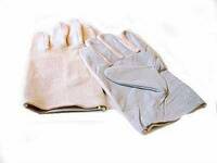5-Finger Handschuh Nappa/Trikot Gr.7 Handinnenfläche Nappaleder, Trikotrücken, CE Kat.1