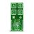 MikroElektronika Entwicklungskit für MMS TouchKey 2 Kapazitive Berührung MikroBUS Click Board ATtiny817