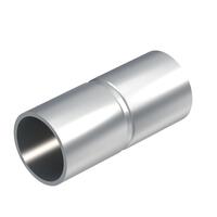 Aluminiumverbindungsmuffe ohne Gewinde Ø63mm Aluminium