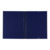 ELBA Umlaufmappe, DIN A4, aus Karton mit PVC-Folie veredelt, mit Eckspannergummi und Beschriftungsfenster, für ca. 300 DIN A4-Blätter, blau