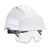 Skydda Iris White Safety Helmet + Integral Googles