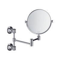 HANSGROHE 42090300 Rasierspiegel AXOR MONTREUX Wandmontage polished red gold