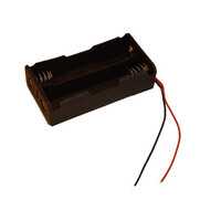 Battery holder for 2x 18650 cells with cable Battery