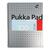 Pukka Pad Metallic Edtr Nbk Wbnd 80gsm Ruled Margin Perf Punch 4 Hole 100pp A4+ Silver Ref EM003 [Pack 3]