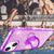 NALIA Glitter Cover con Anello compatibile con iPhone 13 Mini Custodia, 360-Gradi Ring Holder per Funzione Stand & Supporto Auto, Sottile Case Brillantini Silicone Copertura Viola